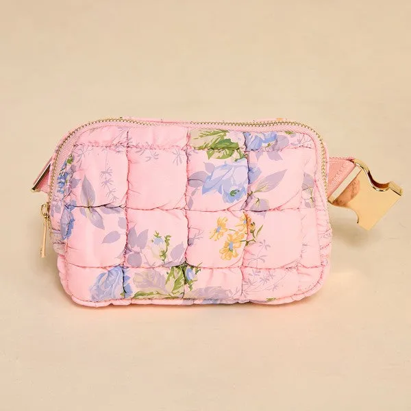 Floral Fanny Pack