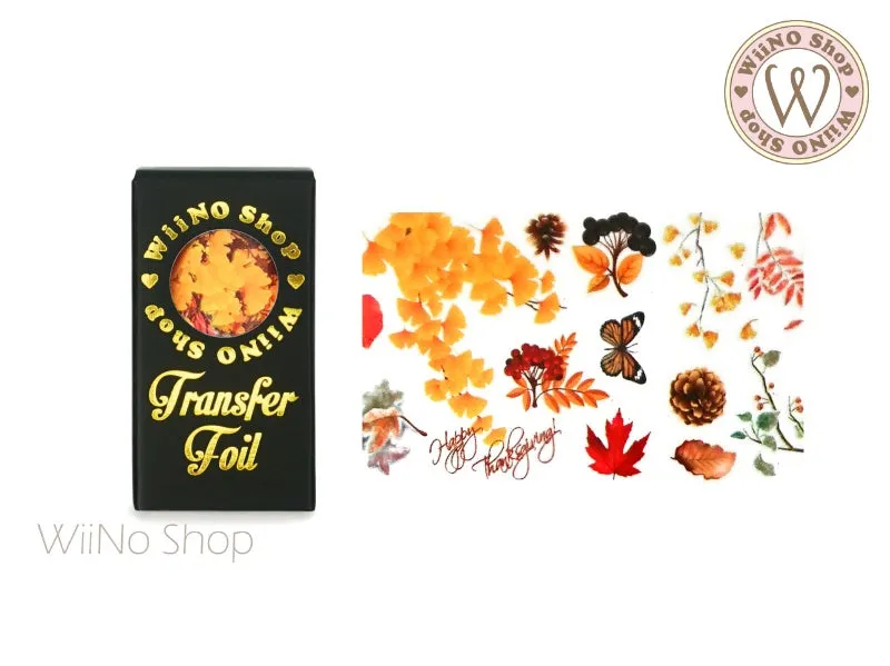 Four Season Flower Nail Transfer Foil (FL-D-01)