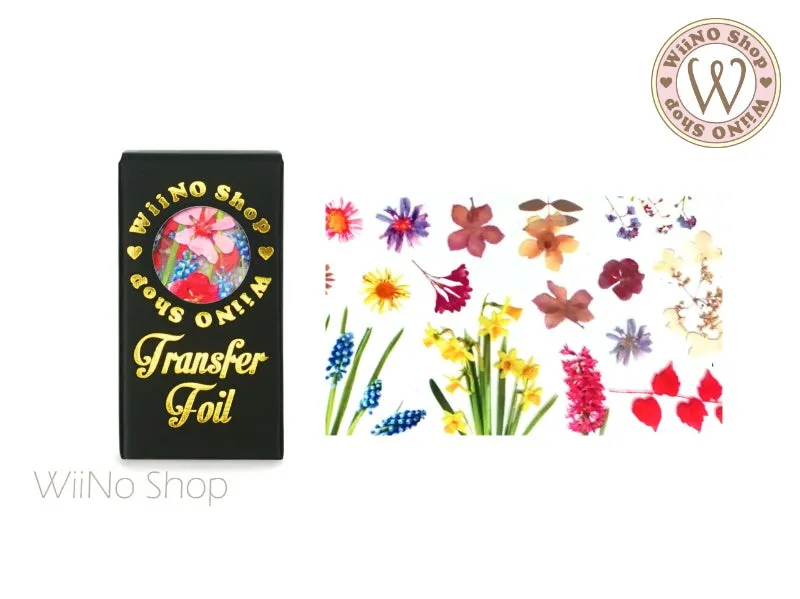 Four Season Flower Nail Transfer Foil (FL-D-02)