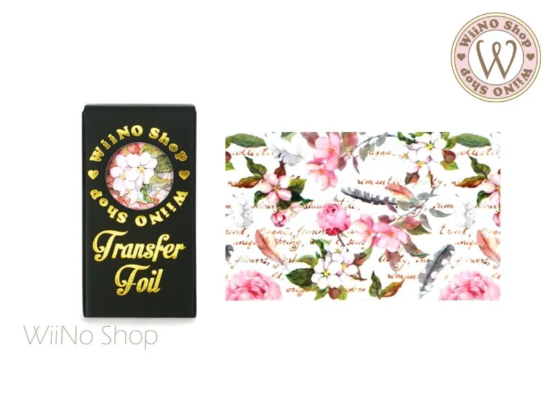 Four Season Flower Nail Transfer Foil (FL-D-09)