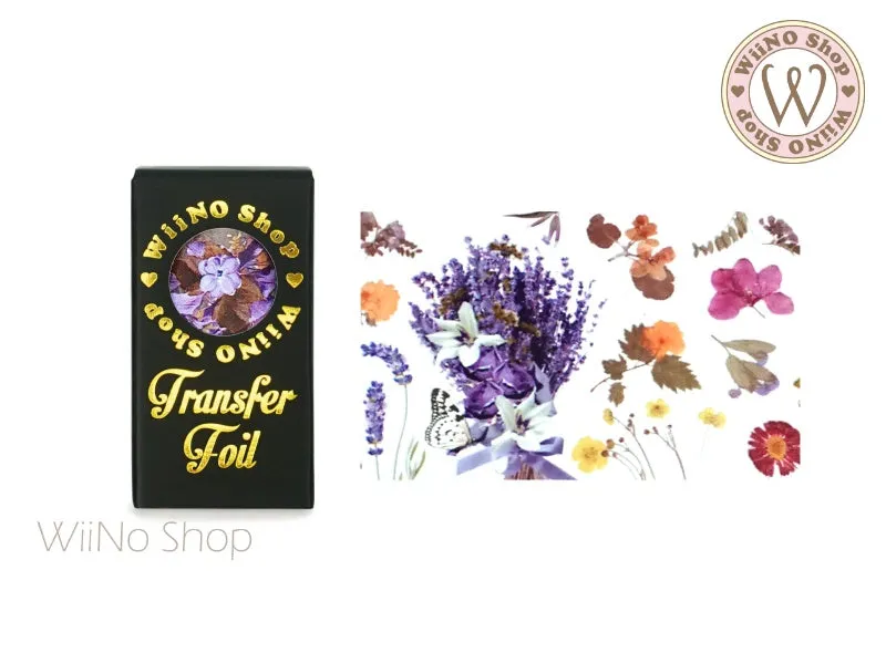 Four Season Flower Nail Transfer Foil (FL-D-10)