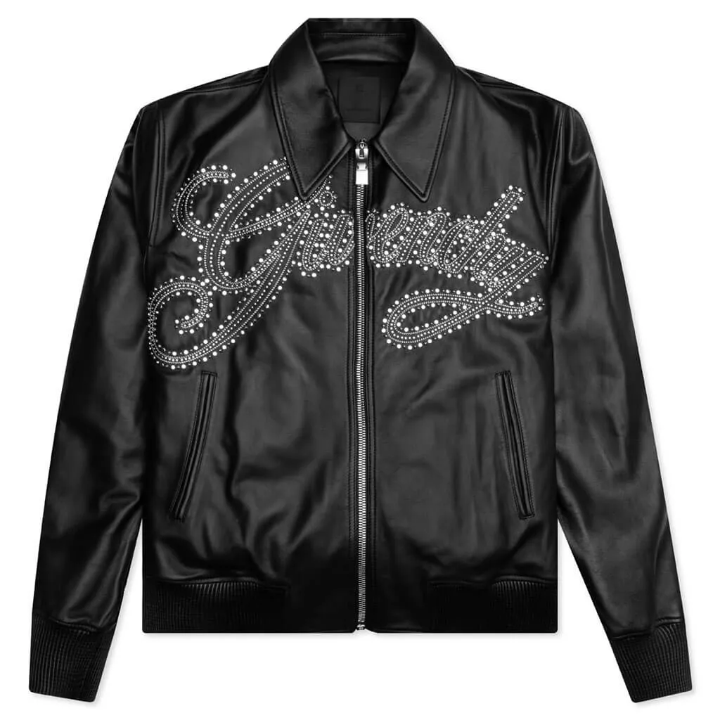 Front Givenchy Signature Jacket - Black