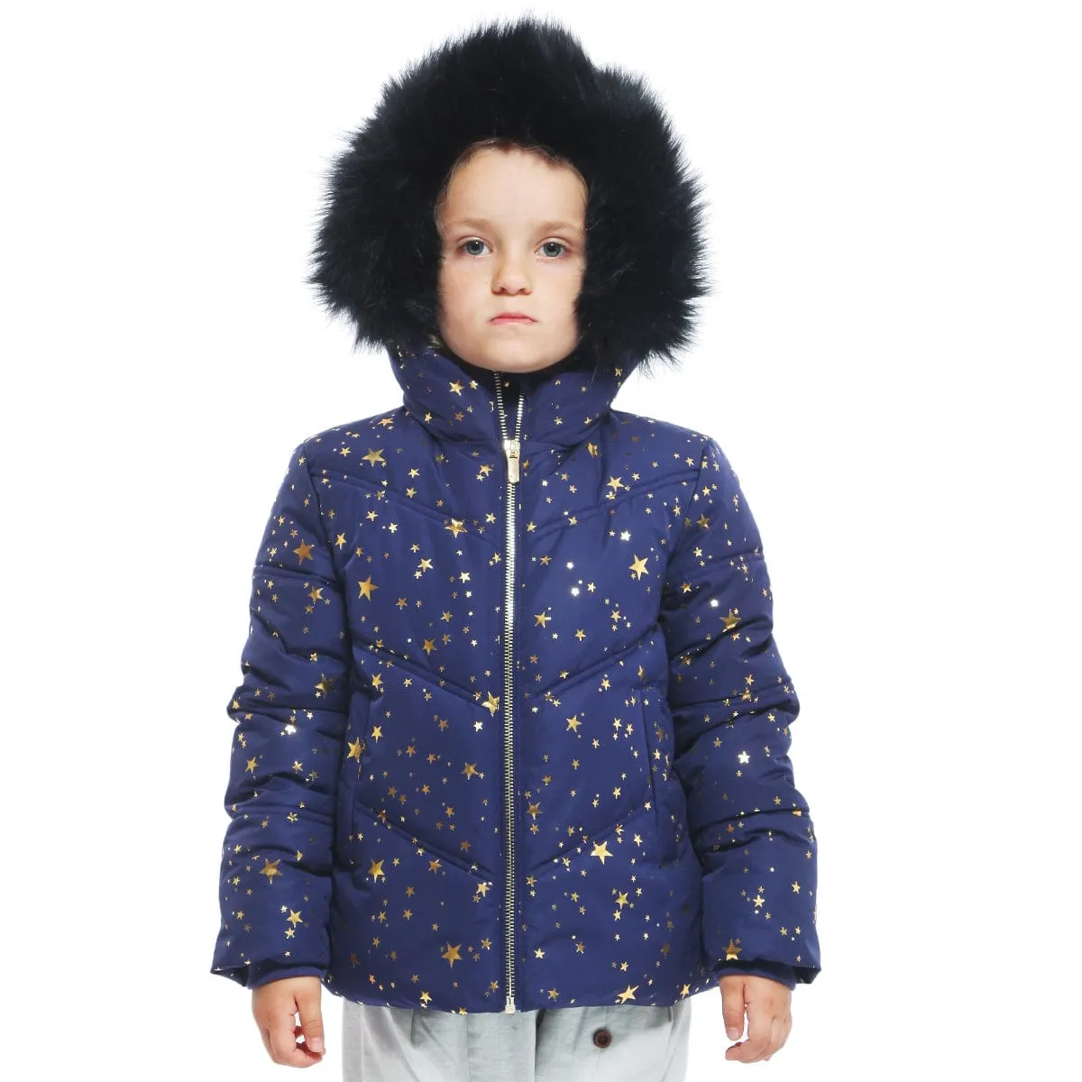 Girls' Heavyweight Puffer Jacket Bubble Coat