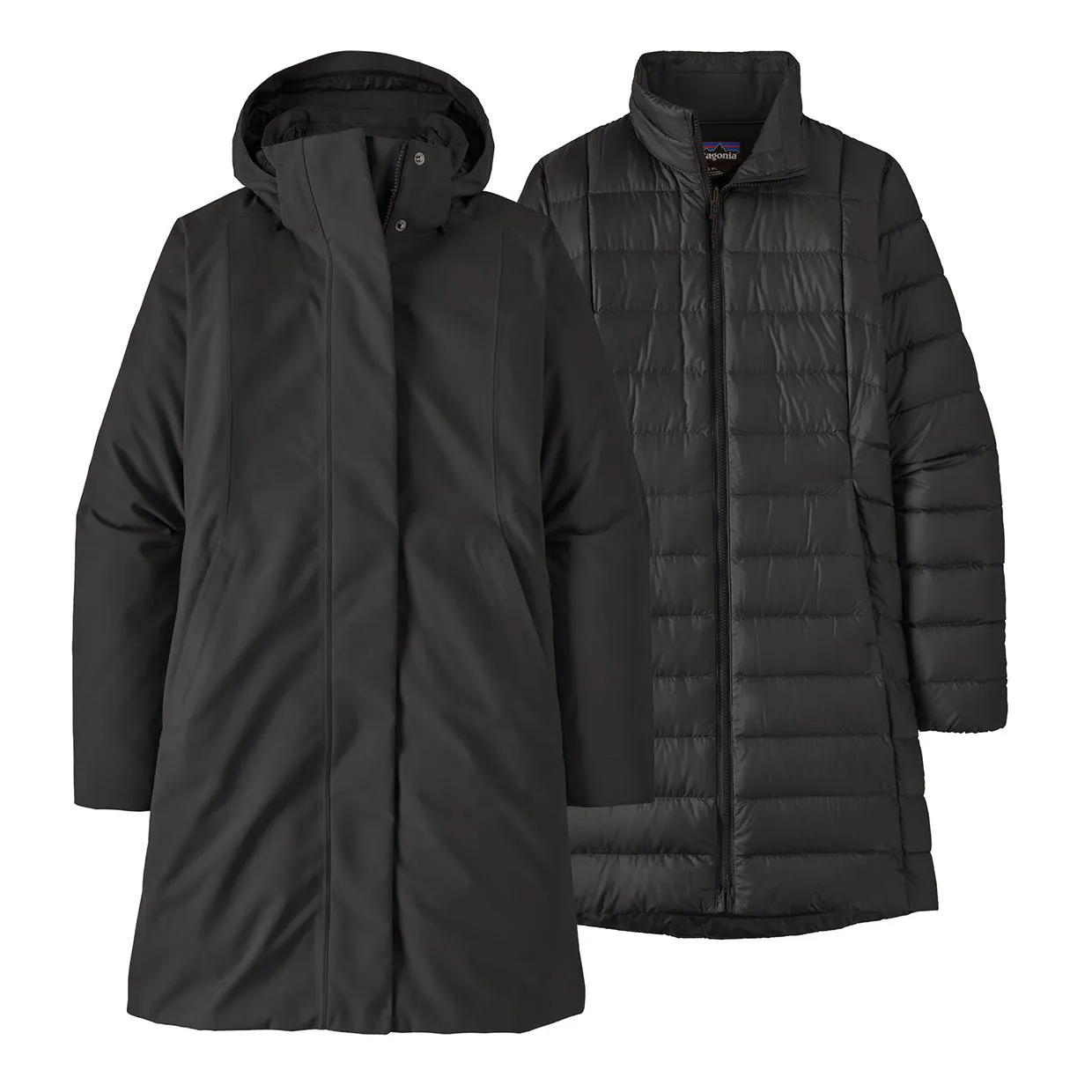 Giubbino Donna Patagonia W' Tres 3-in-1 Parka Nero