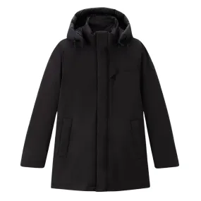 Giubbino Uomo Woolrich Mountain Stretch Parka Nero