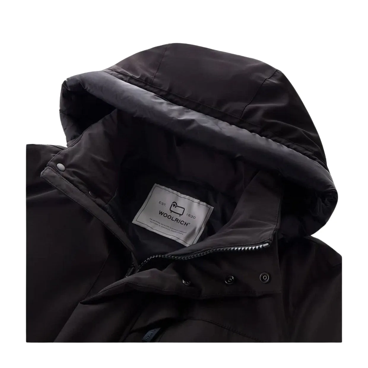 Giubbino Uomo Woolrich Mountain Stretch Parka Nero