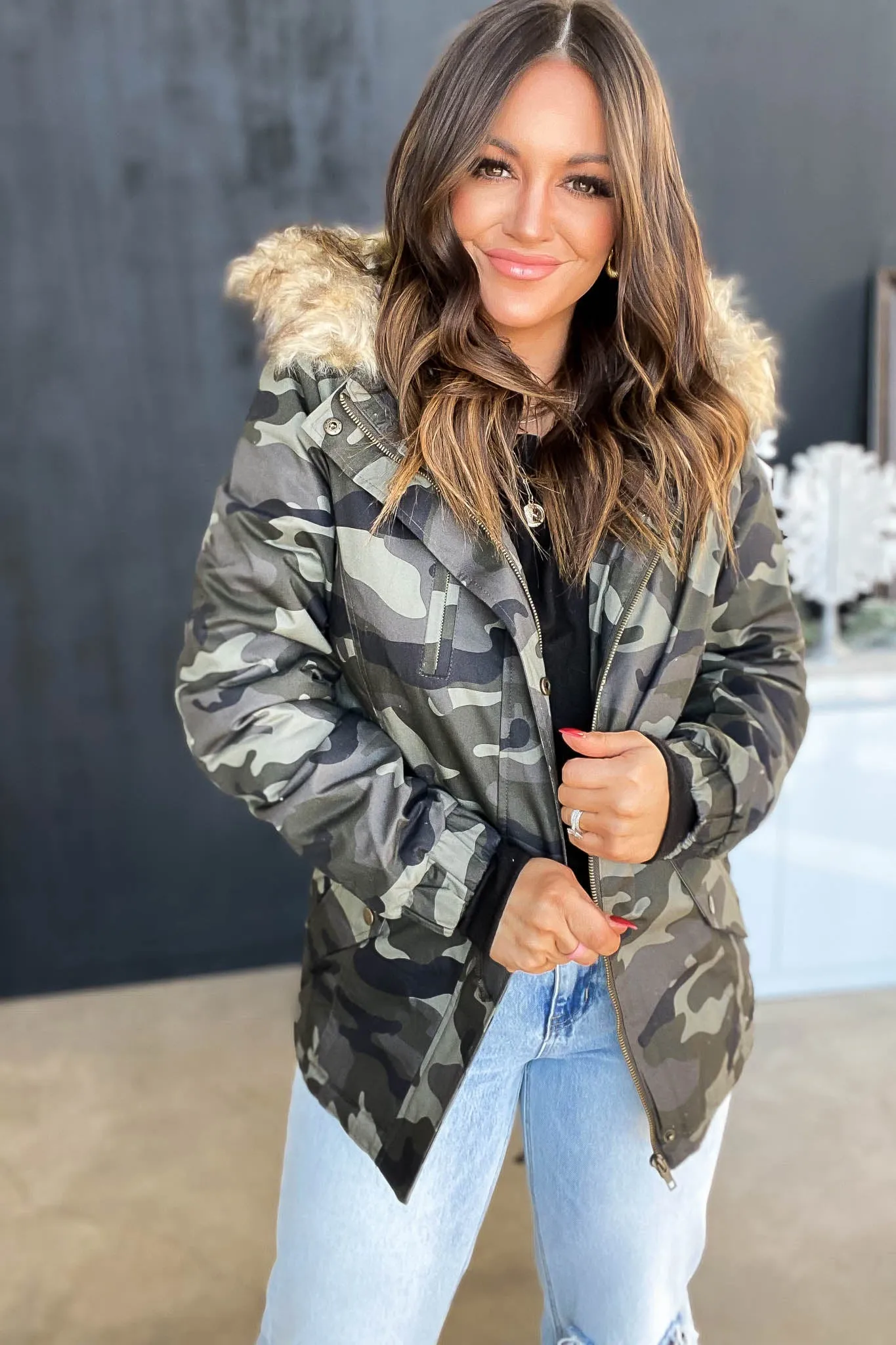 Great Outdoors Camo Coat