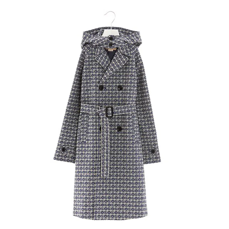 GUCCI Doppia G' Hooded Coat