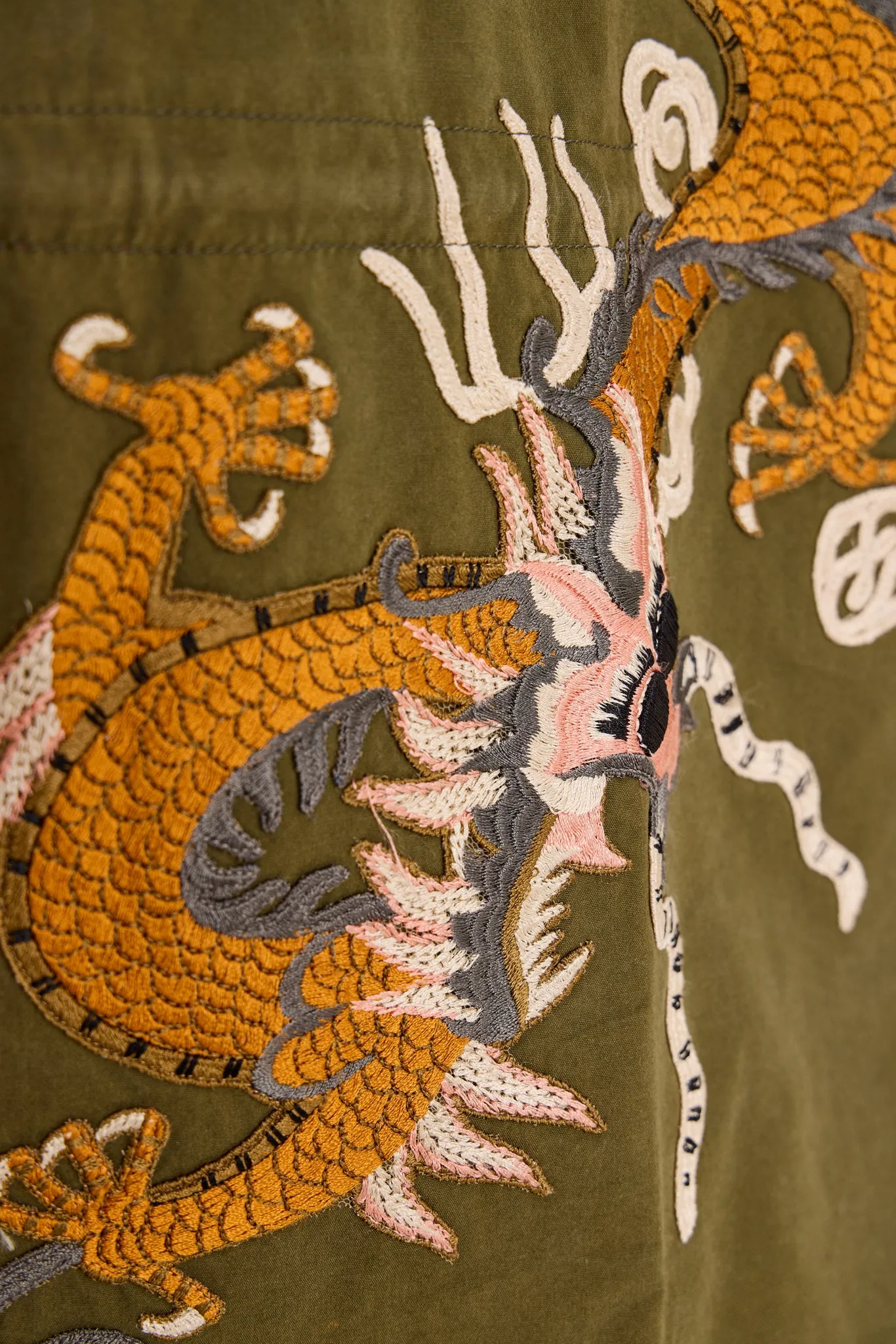 GUCCI GREEN DRAGON FIELD JACKET