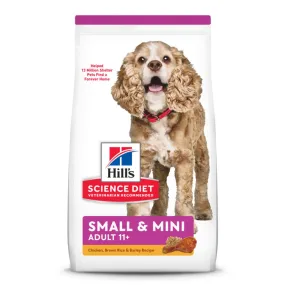 Hill's Science Diet Adult 11  Small Paws Chicken Meal, Barley & Brown Rice Recipe Dry Dog Food