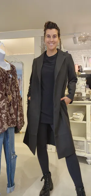 Jackie JQ Fleece Single Breasted Coat