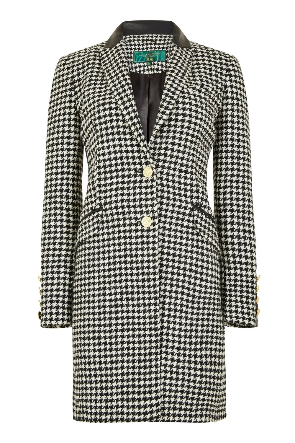 Kempton Coat - Houndstooth