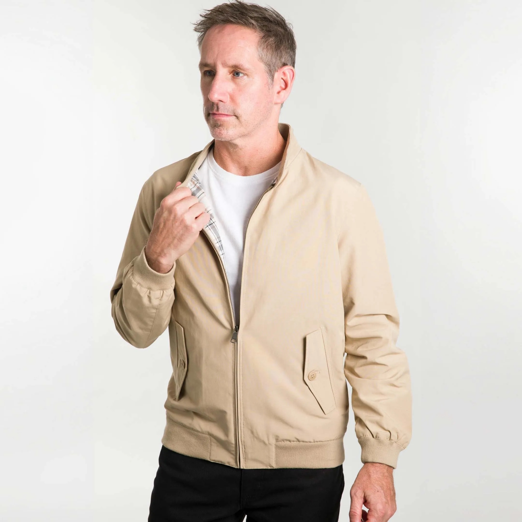 Khaki Harrington Jacket