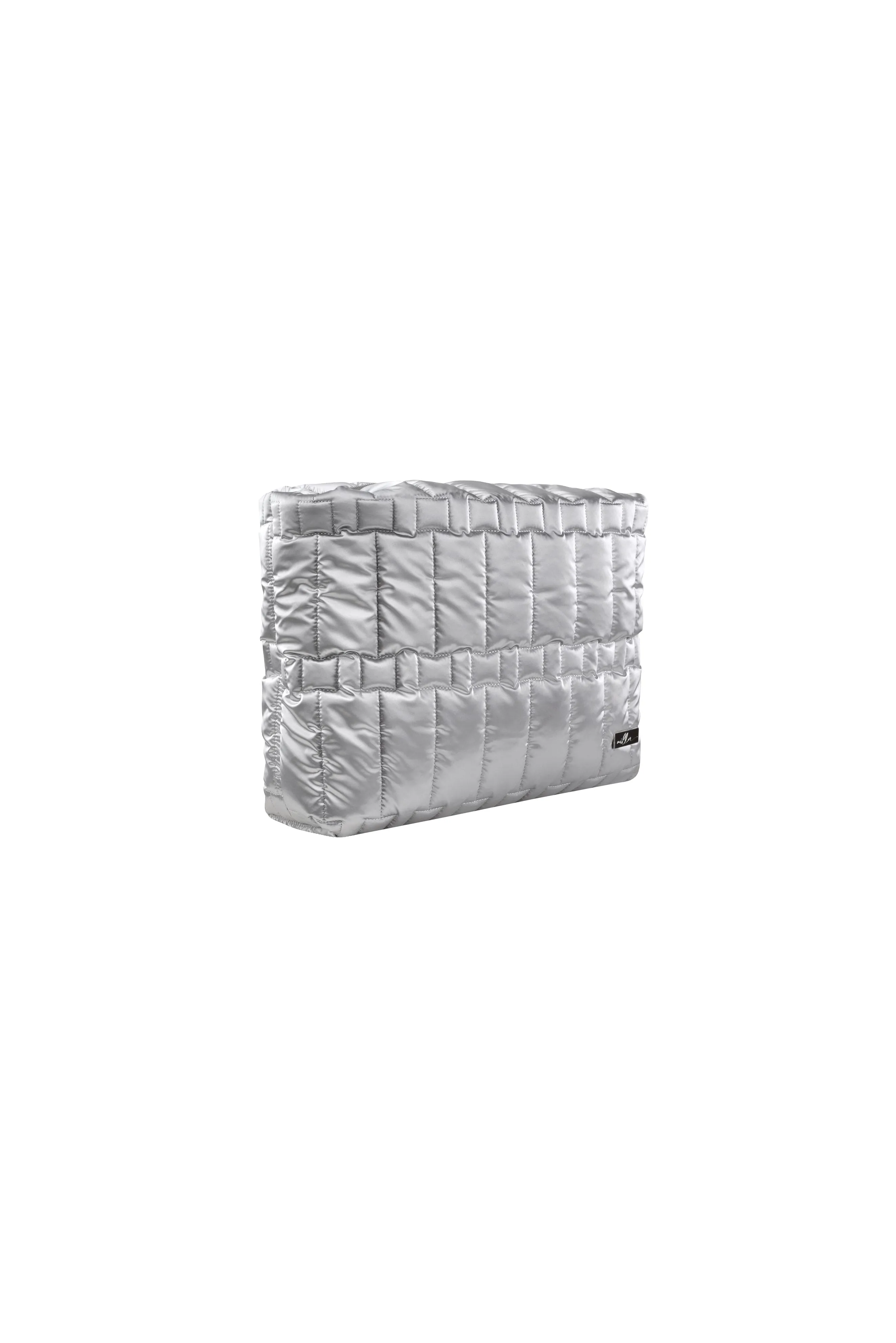 Kicky puffer silver bag