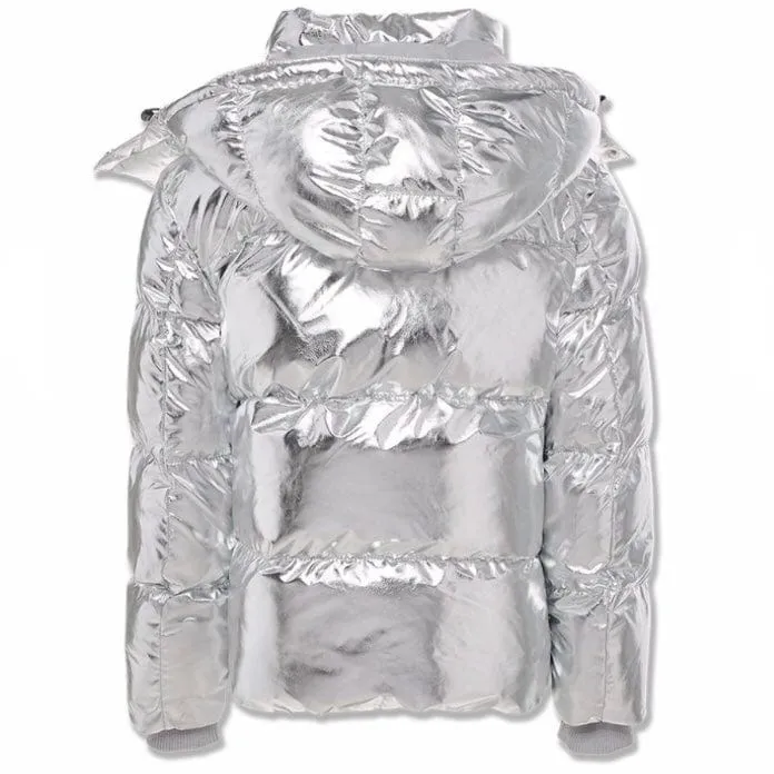 Kids Jordan Craig Toronto Bubble Jacket (Silver) 91542MK