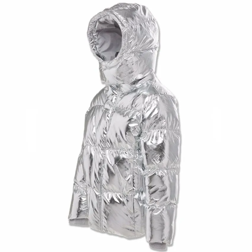 Kids Jordan Craig Toronto Bubble Jacket (Silver) 91542MK