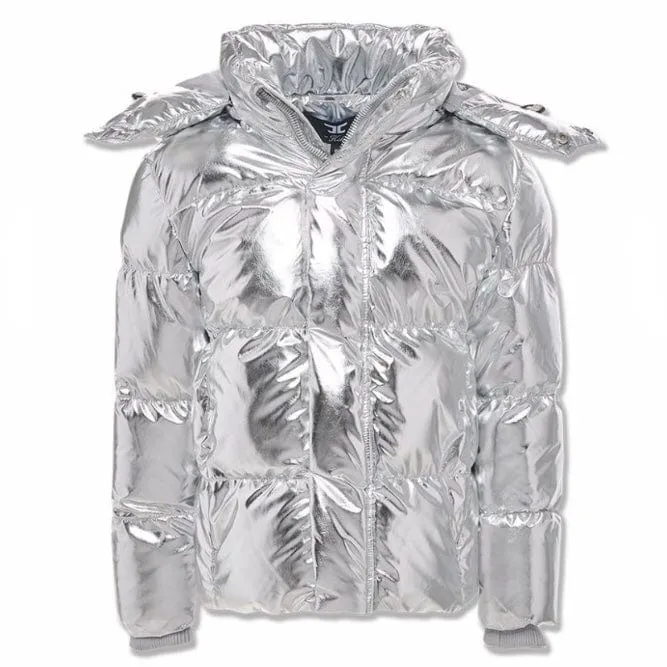 Kids Jordan Craig Toronto Bubble Jacket (Silver) 91542MK