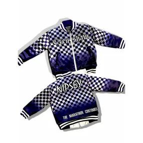 Kids Purple Crenshaw Nipsey Bomber