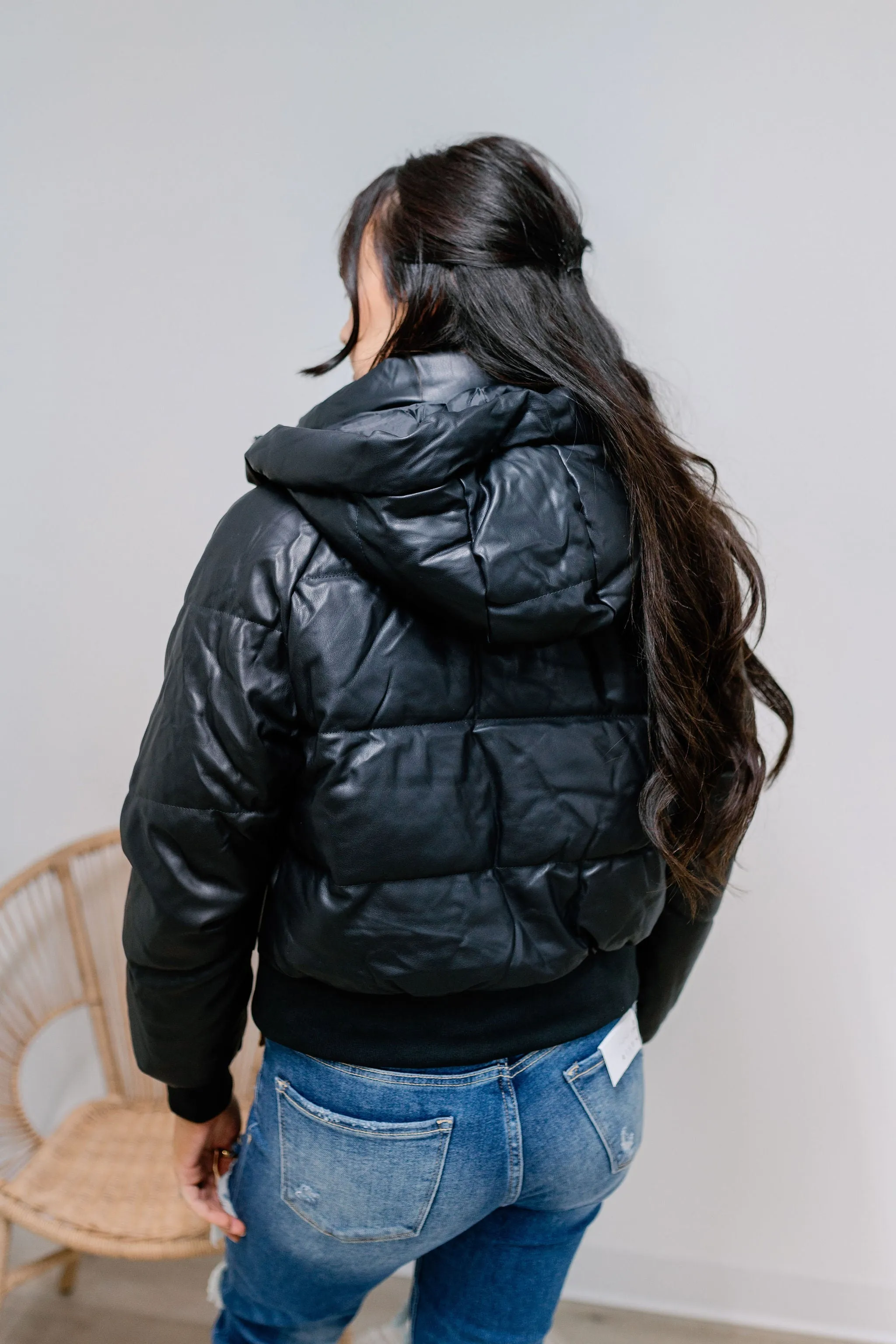 Kyleigh Puffer Coat - Black