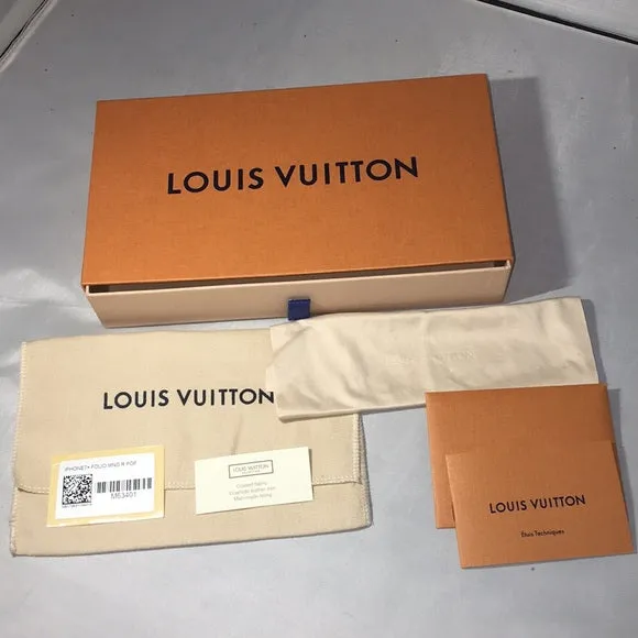 Louis Vuitton iPhone 7 Folio Monogram R Pop Holder