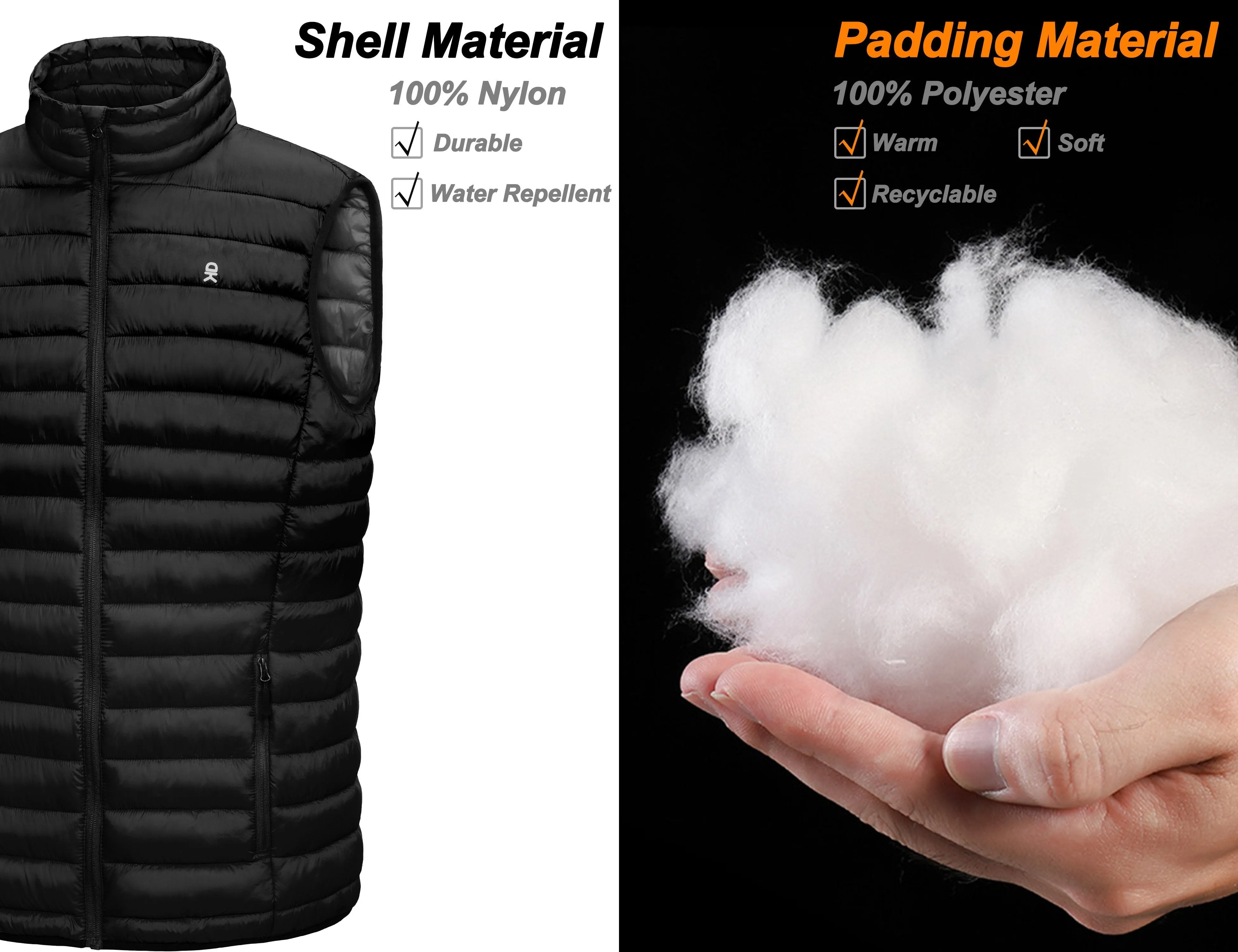 Men's Lightweight Warm Casual Puffer Vest