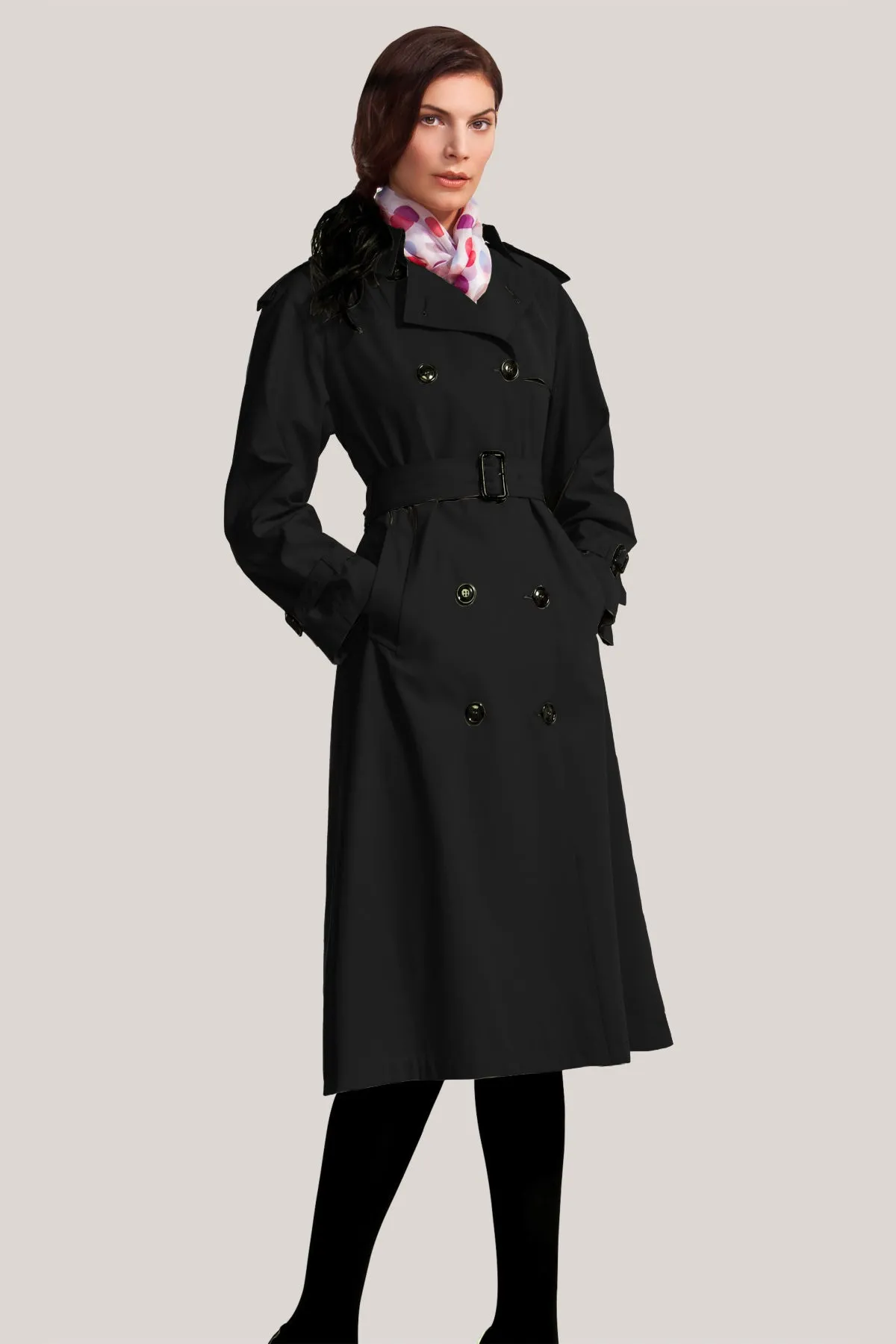 MONICA Classic Water Repellent Trench Coat