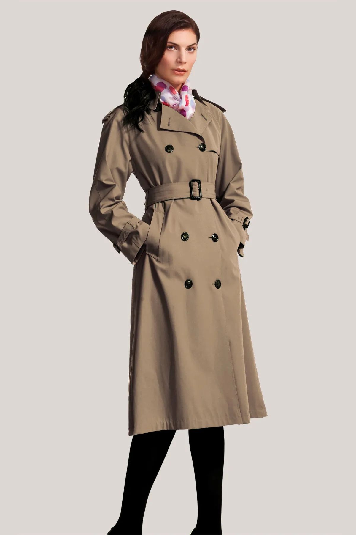 MONICA Classic Water Repellent Trench Coat