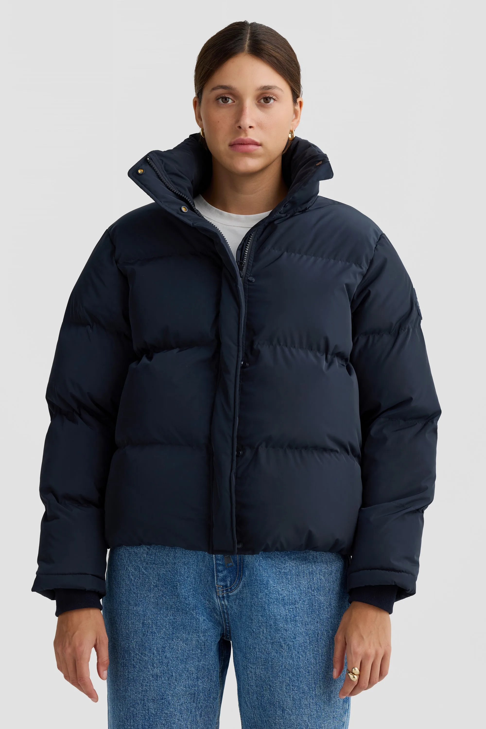 Montana Puffer Jacket French Navy