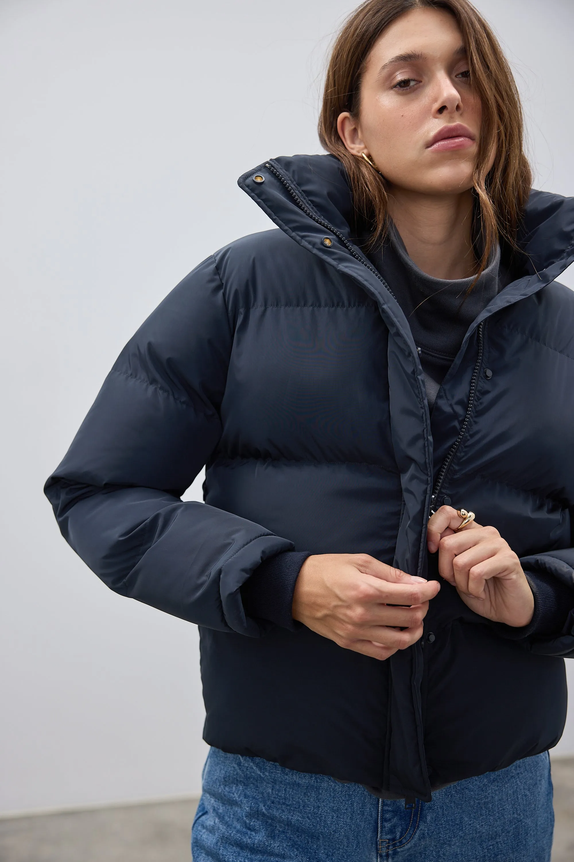 Montana Puffer Jacket French Navy