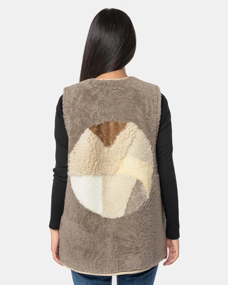 Moon Vest in Patchwork