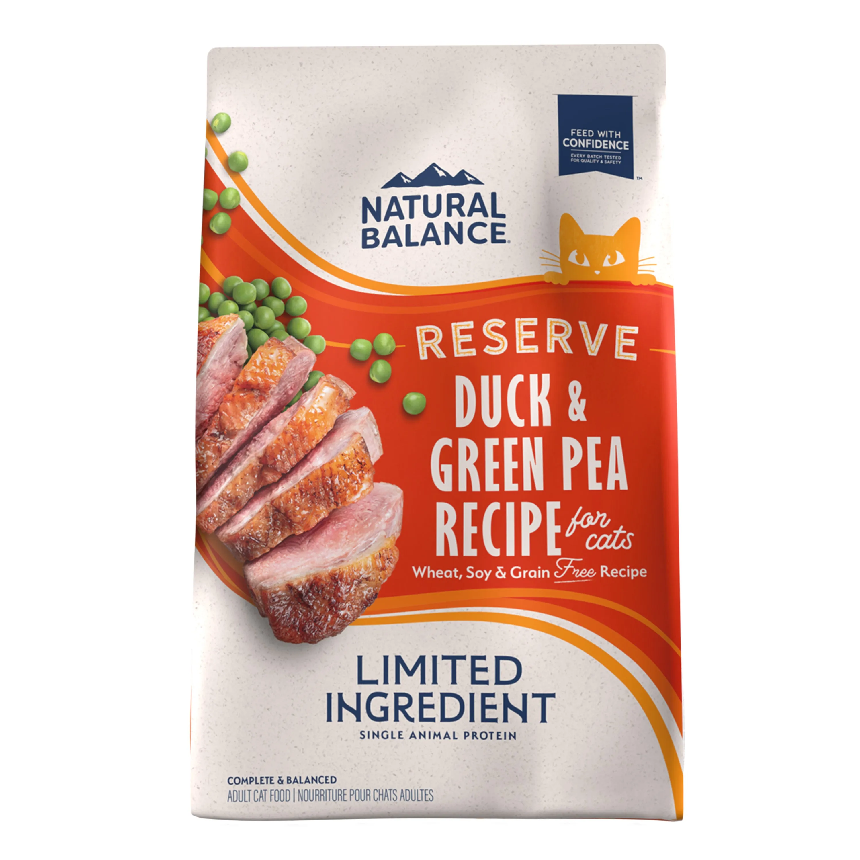 Natural Balance Limited Ingredient Reserve Grain Free Duck & Green Pea Recipe Cat Dry