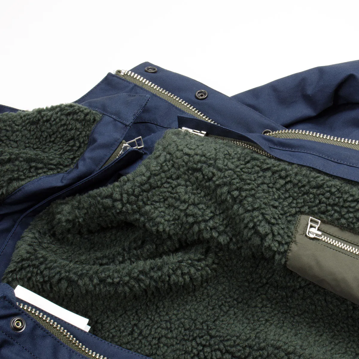 Norse Projects - Elias Cambric Cotton Parka - Dark Navy