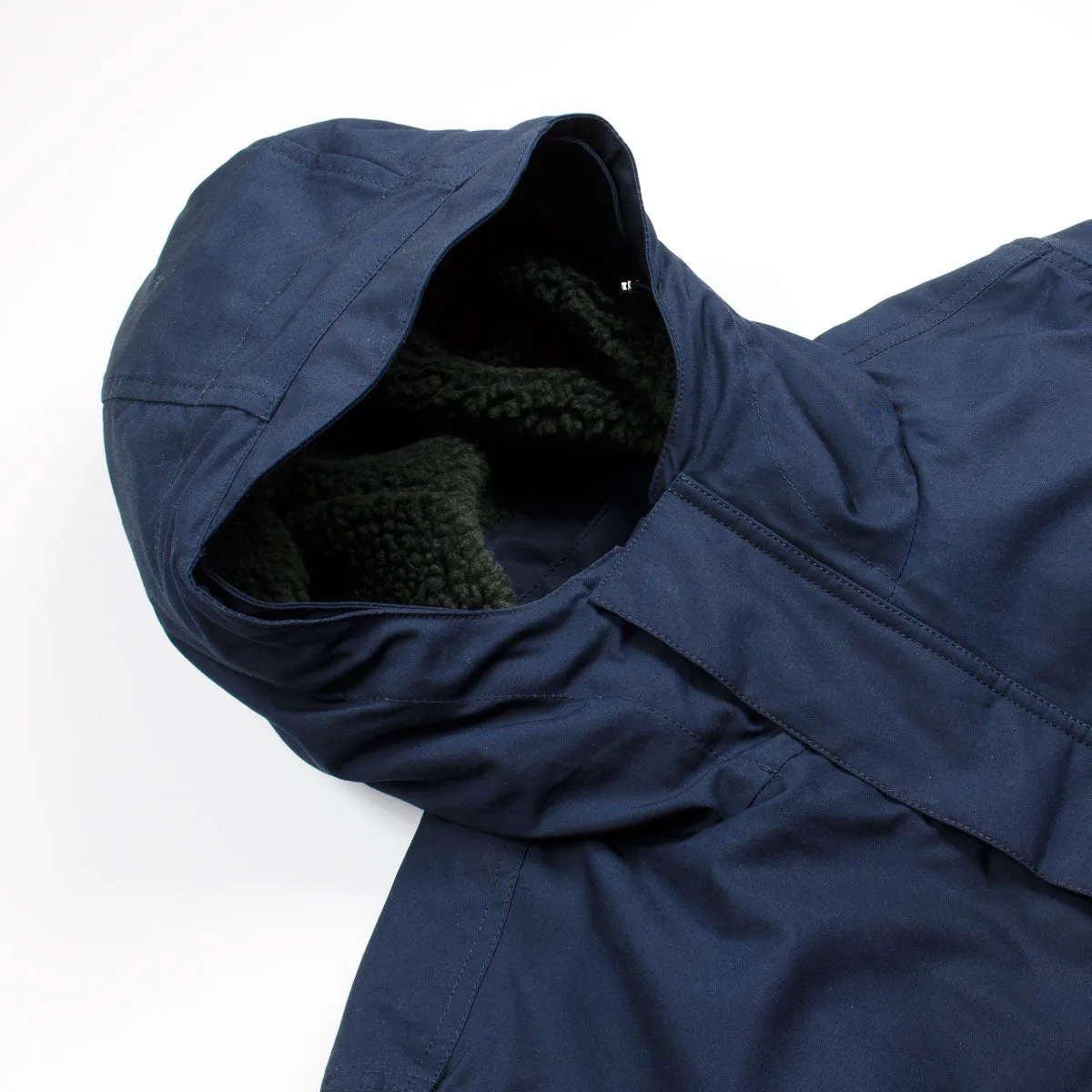 Norse Projects - Elias Cambric Cotton Parka - Dark Navy