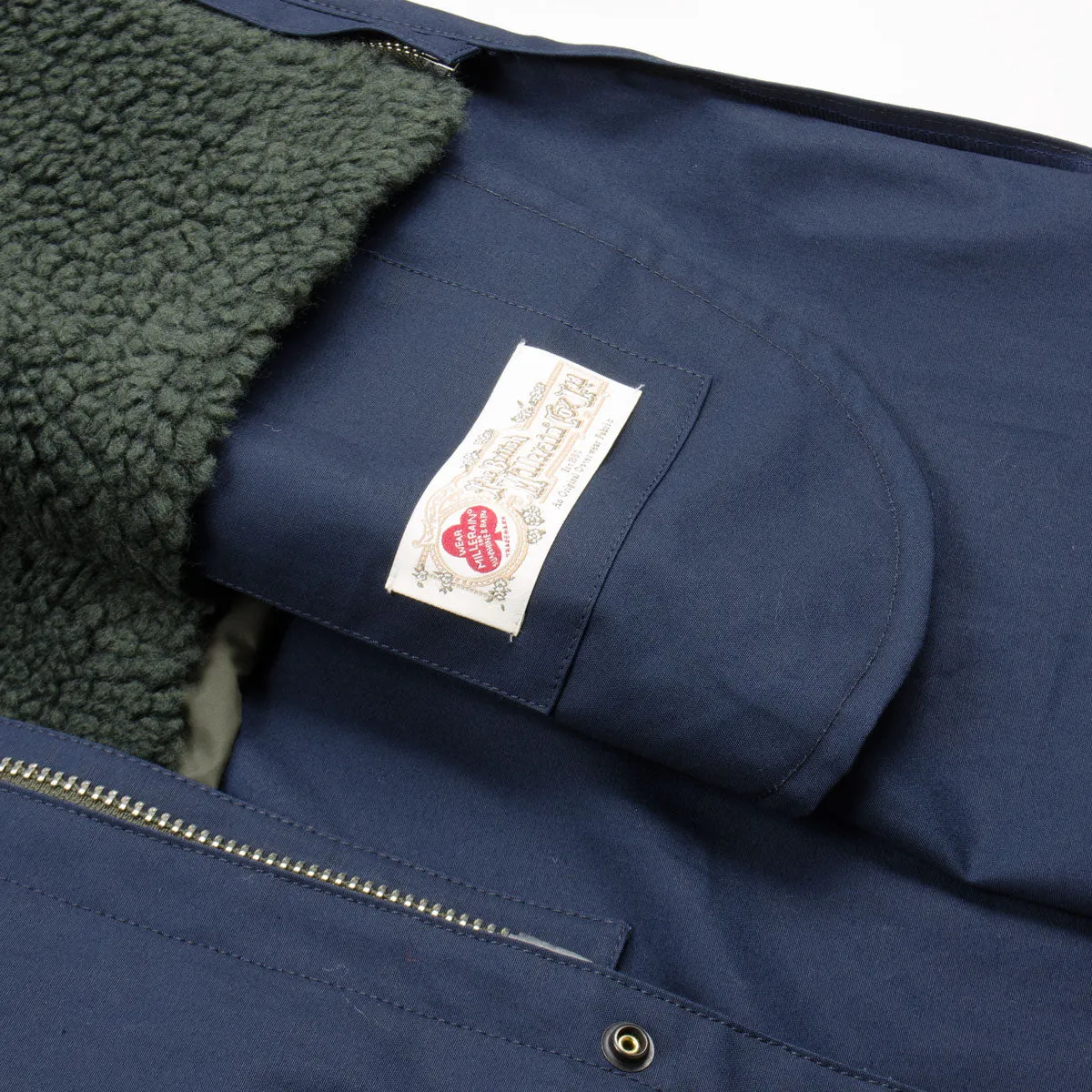 Norse Projects - Elias Cambric Cotton Parka - Dark Navy