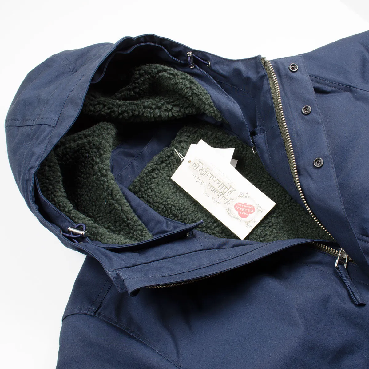 Norse Projects - Elias Cambric Cotton Parka - Dark Navy