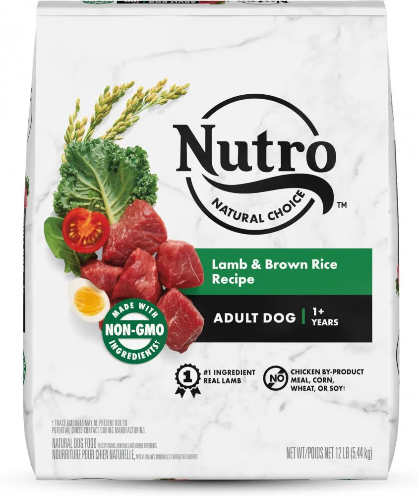 Nutro Wholesome Essentials Healthy Weight Adult Pasture-Fed Lamb & Rice Recipe Dry Dog Food