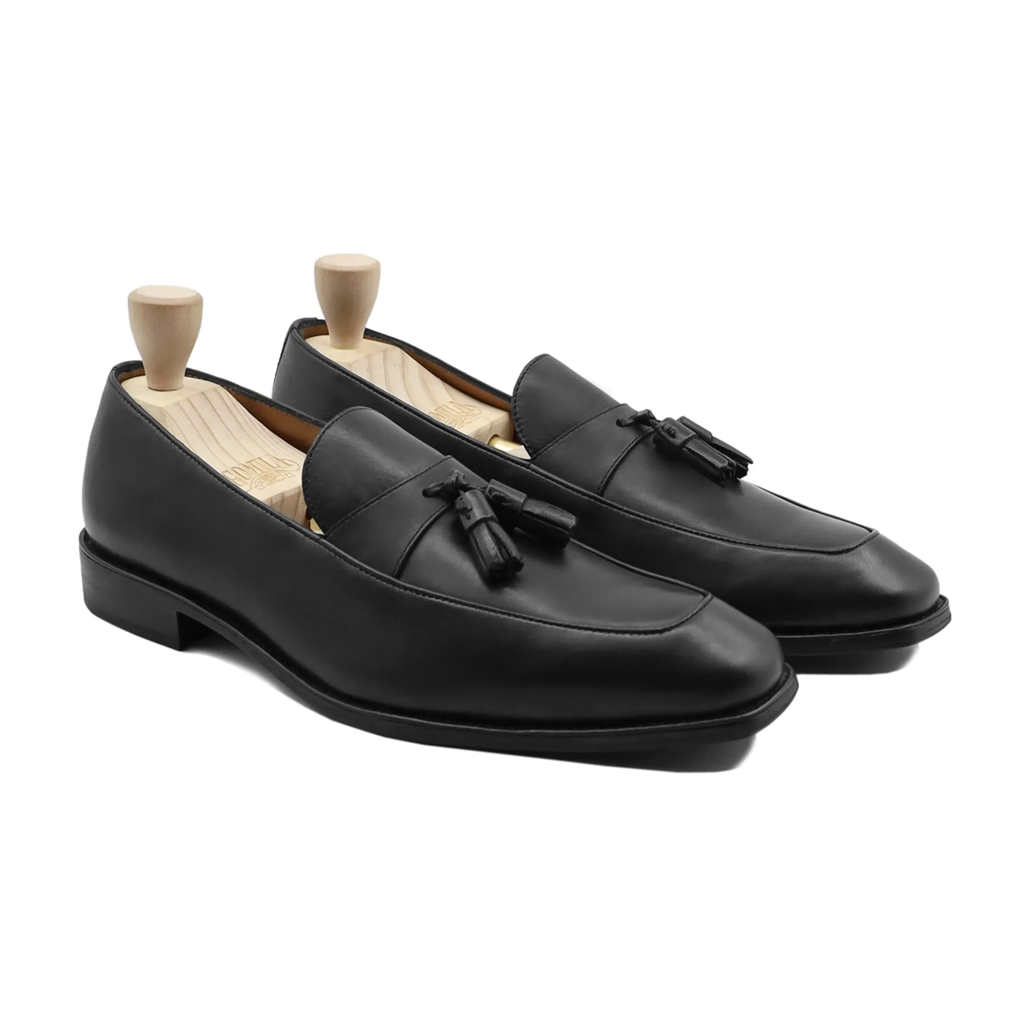 Oligarch - Men's Black Calf Leather Loafer