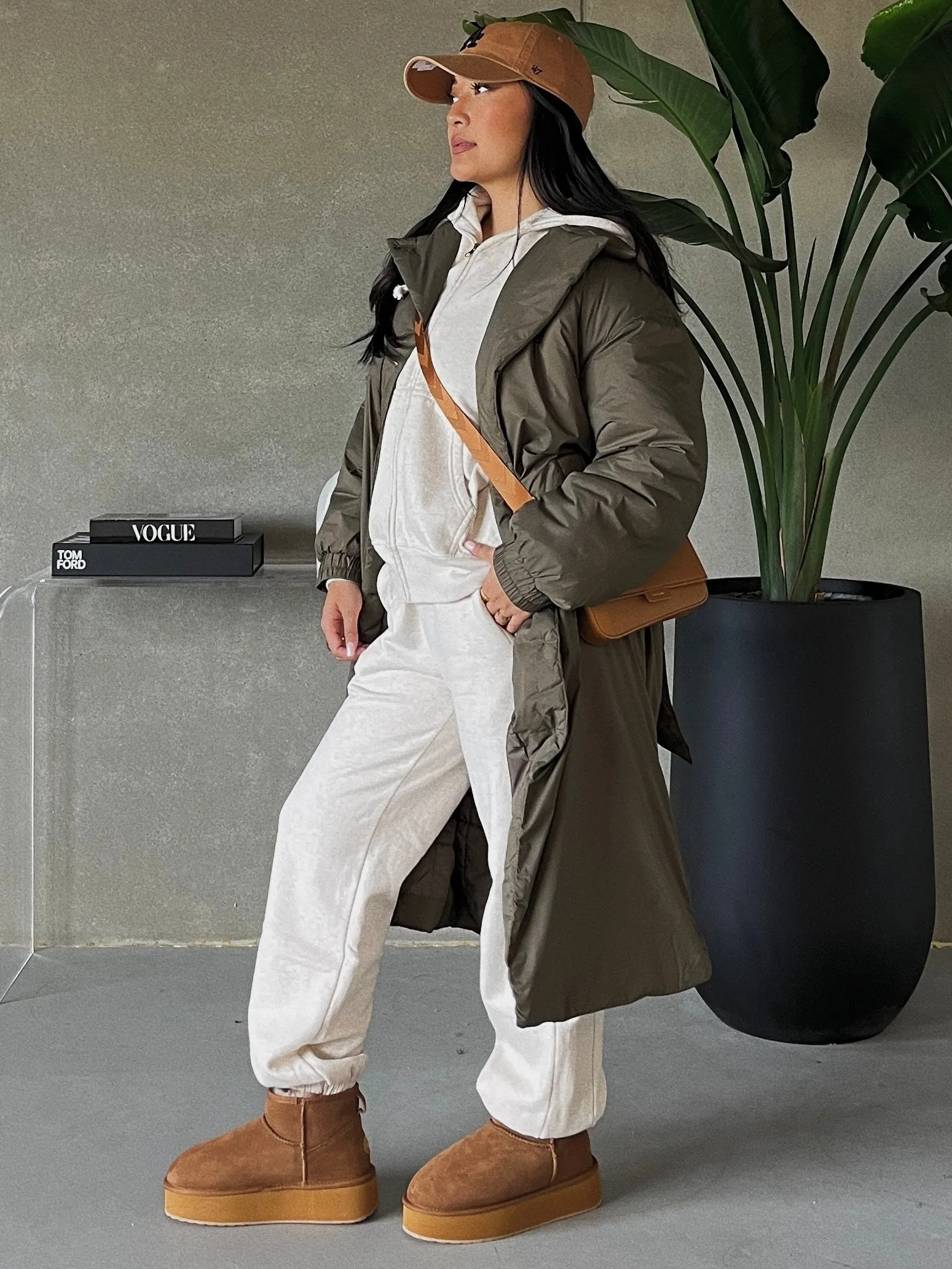 ONLY Maddie Belted Puffer Trench Coat