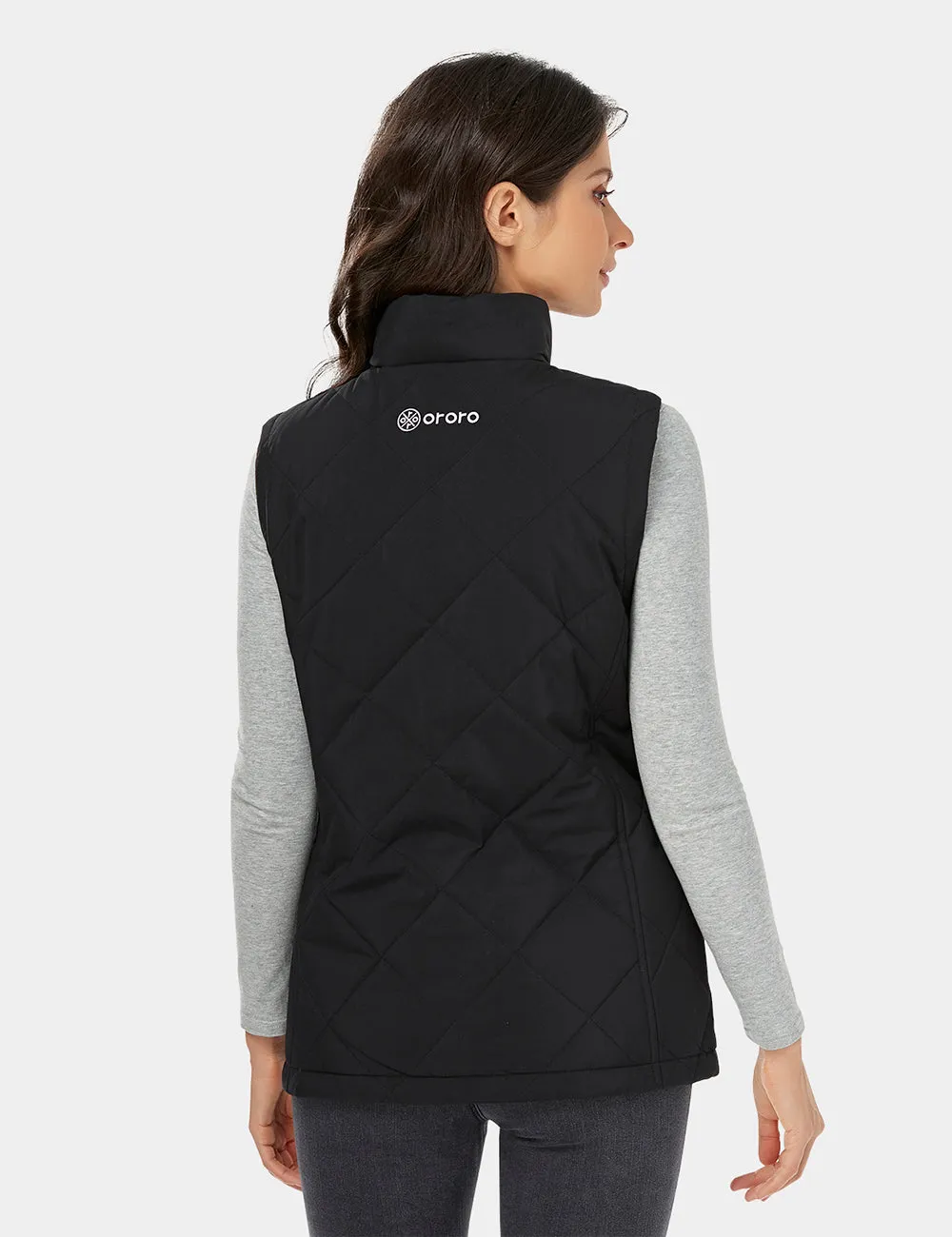 (Open-box) Women's Heated Quilted Vest (Battery Set Not Included)