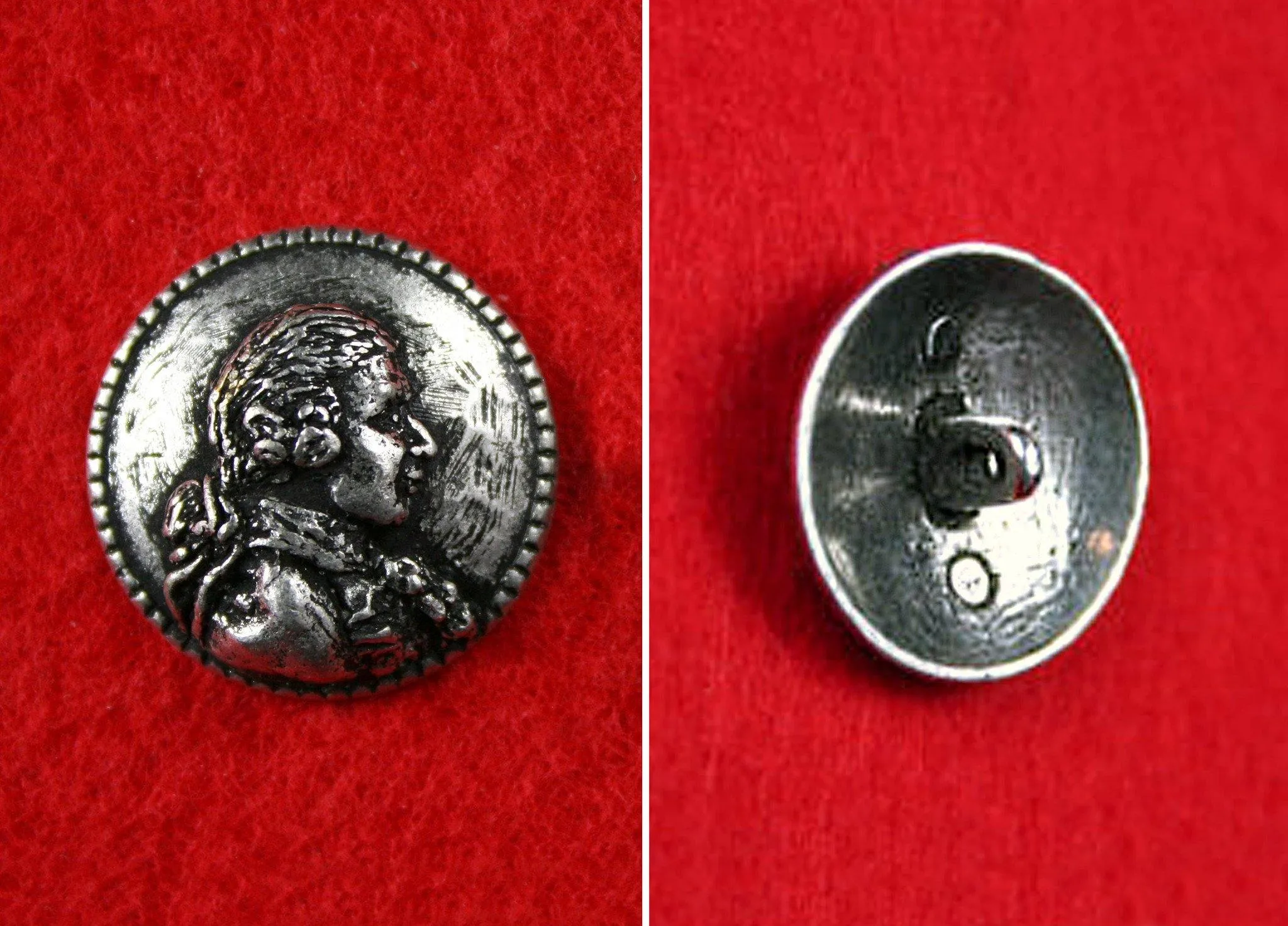 Pair of Marquis de Sade Buttons