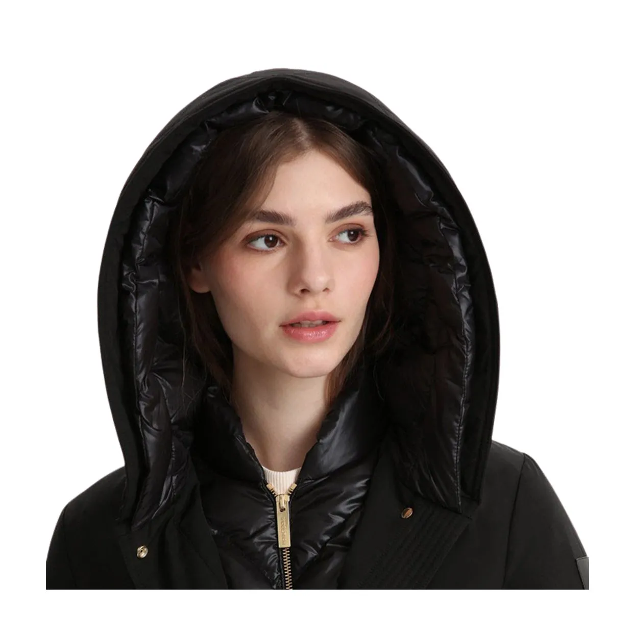 Piumino Donna Woolrich Weoka Parka Nero