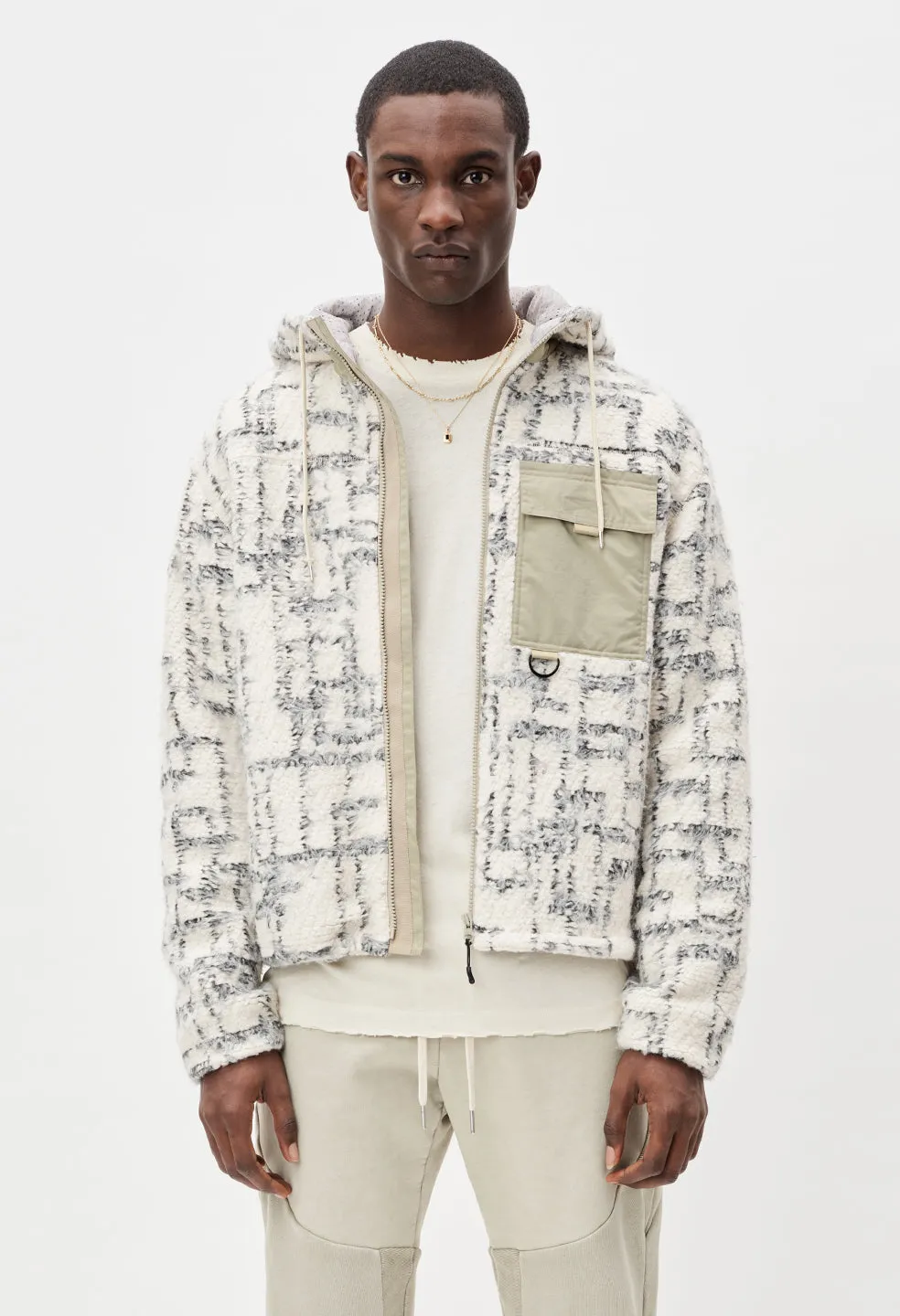 Polar Fleece Parka / Aspen Jacquard