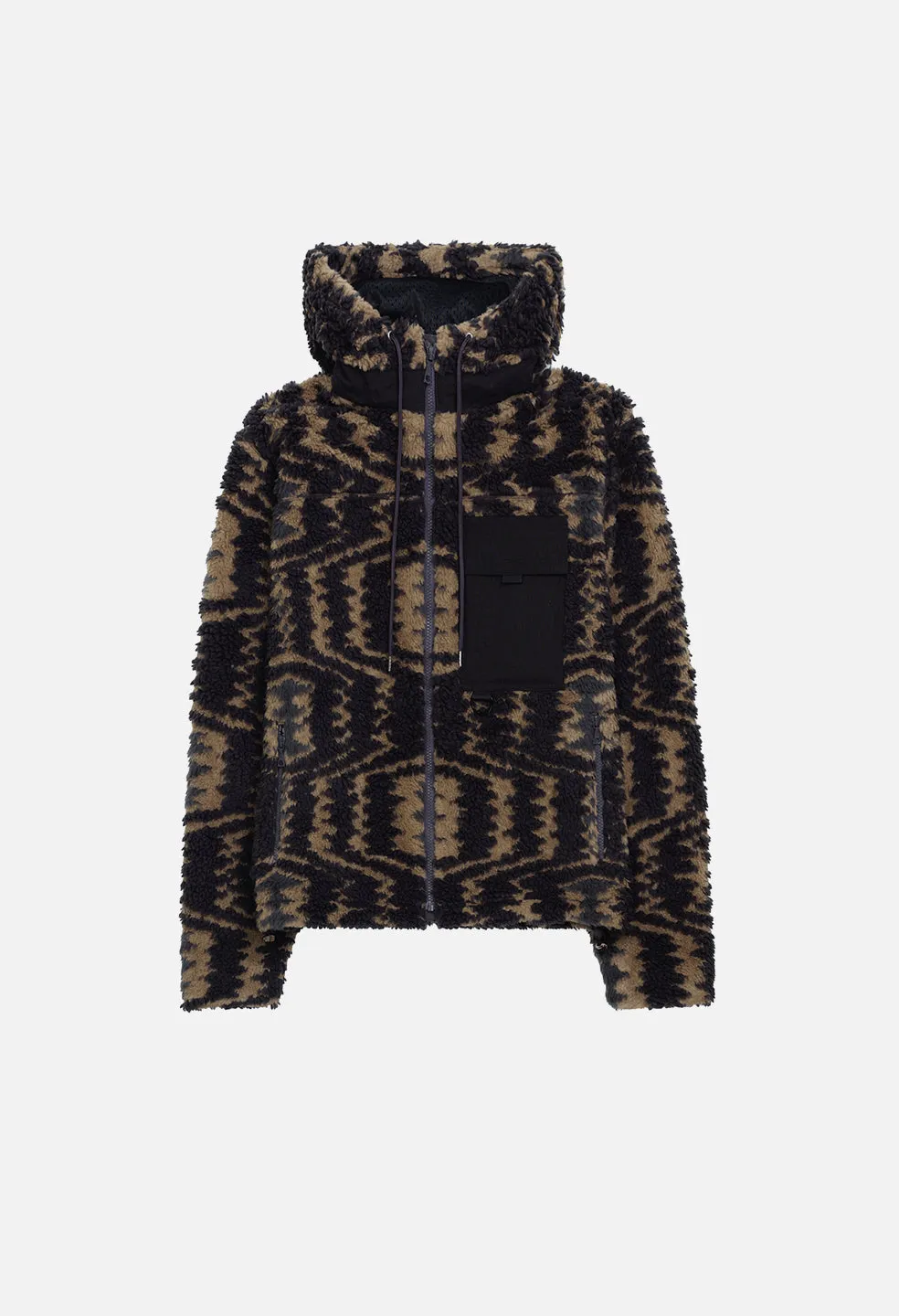 Polar Fleece Parka / Morgan Jacquard