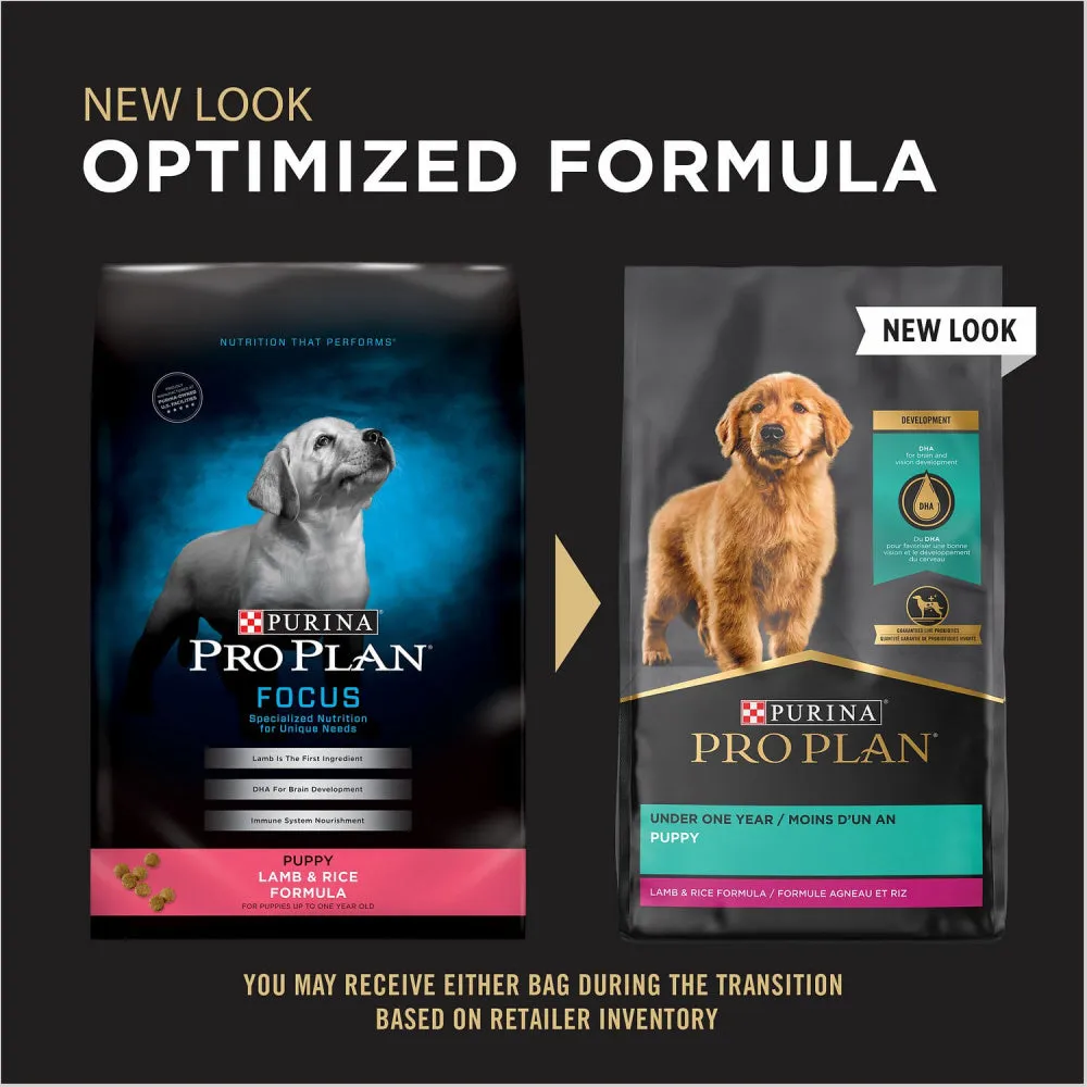 Purina Pro Plan Focus Puppy Lamb & Rice Formula Dry Dog Food