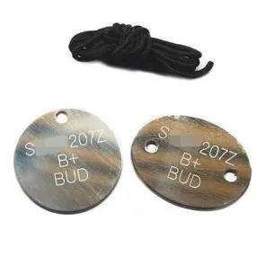 SAF DOG TAG ENGRAVING