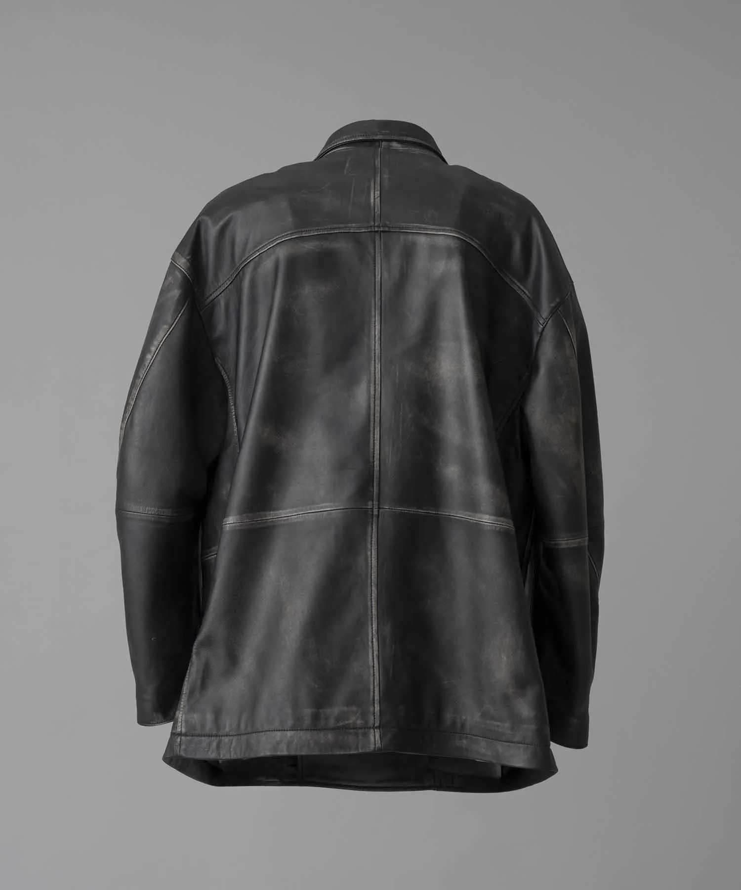 Sheep Leather Prime-Over Pea Coat