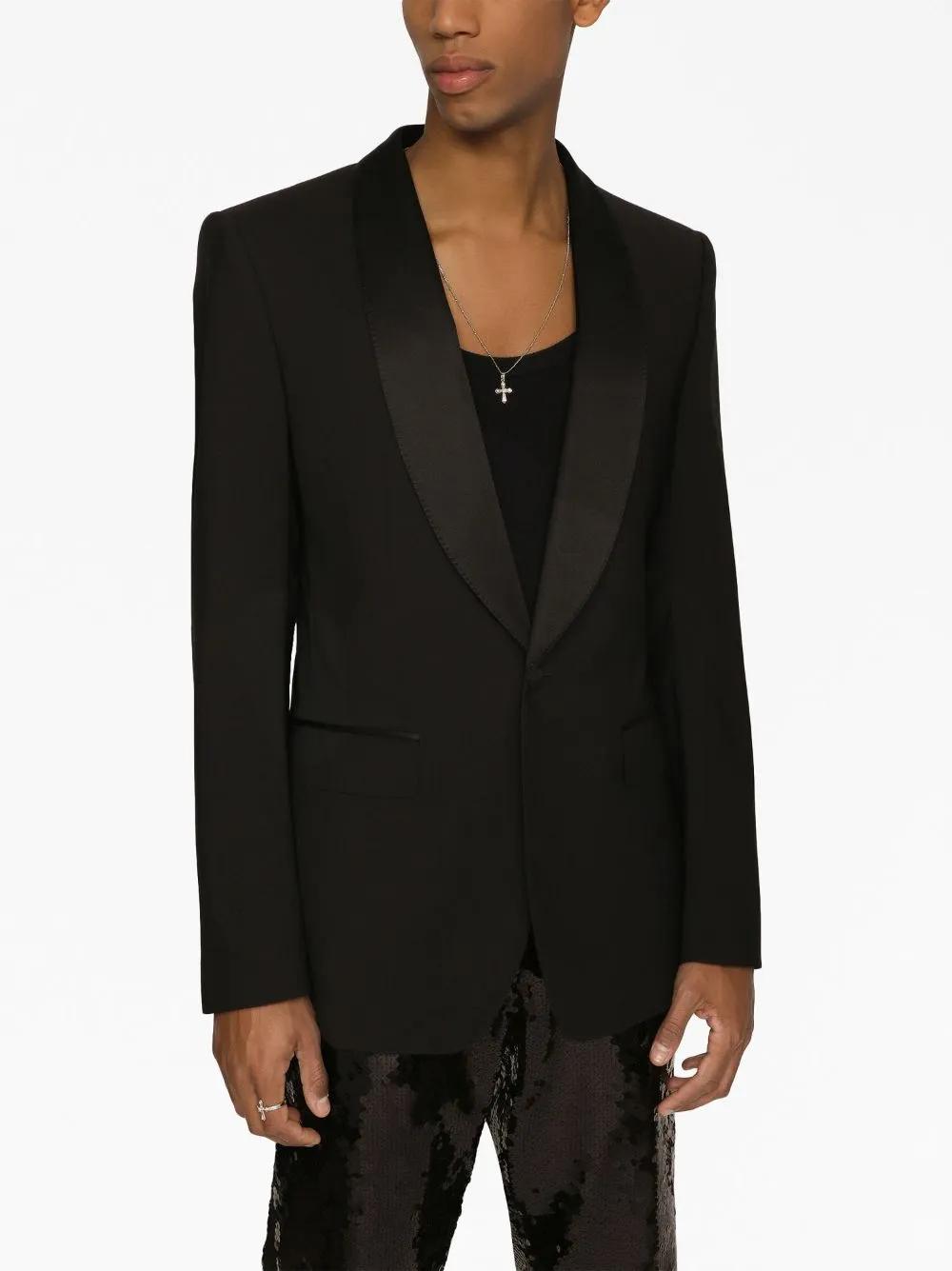 SICILIA-FIT TUXEDO JACKET