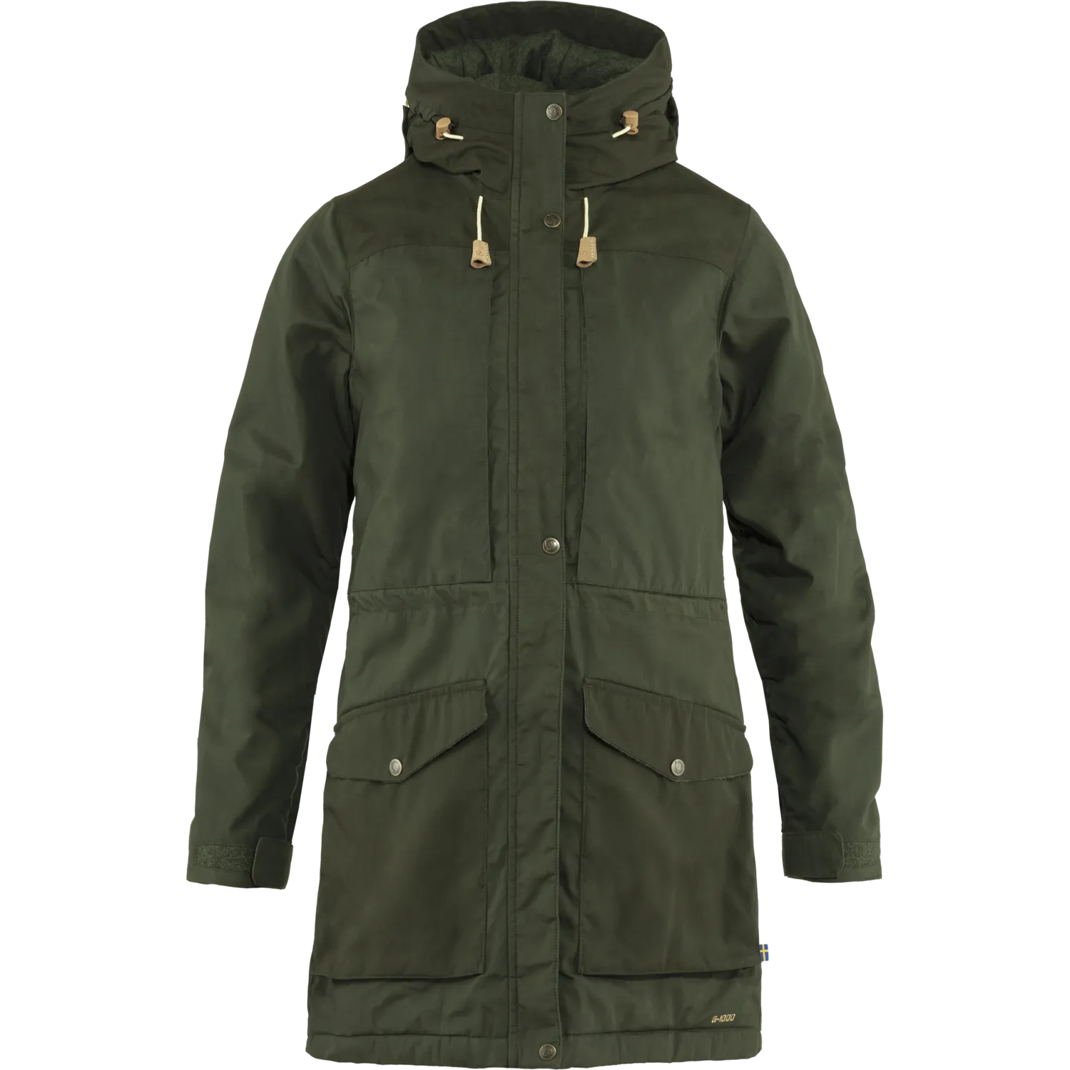 Singi Wool Padded Parka Mujer