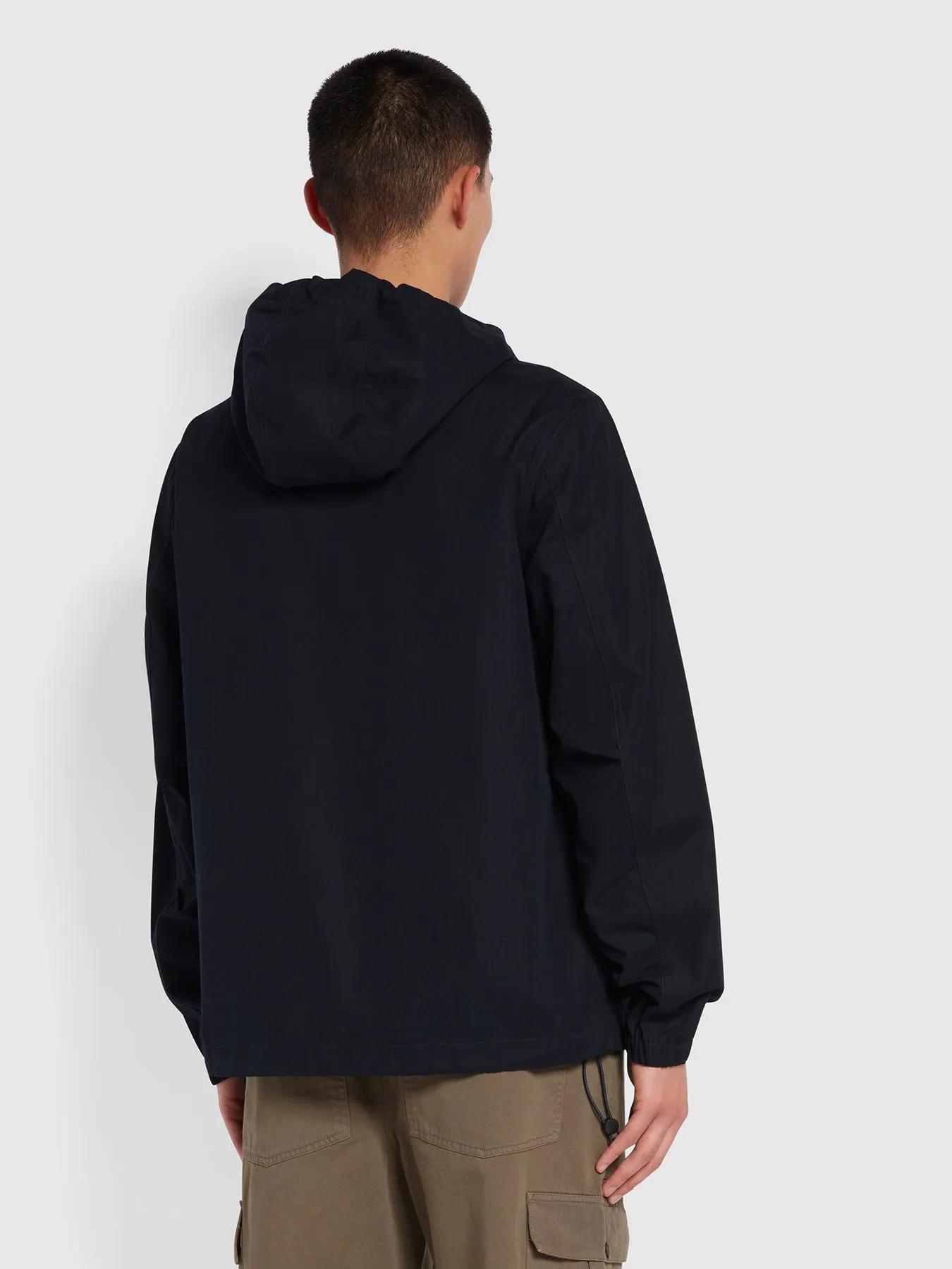 Spike Parka Jacket In True Navy