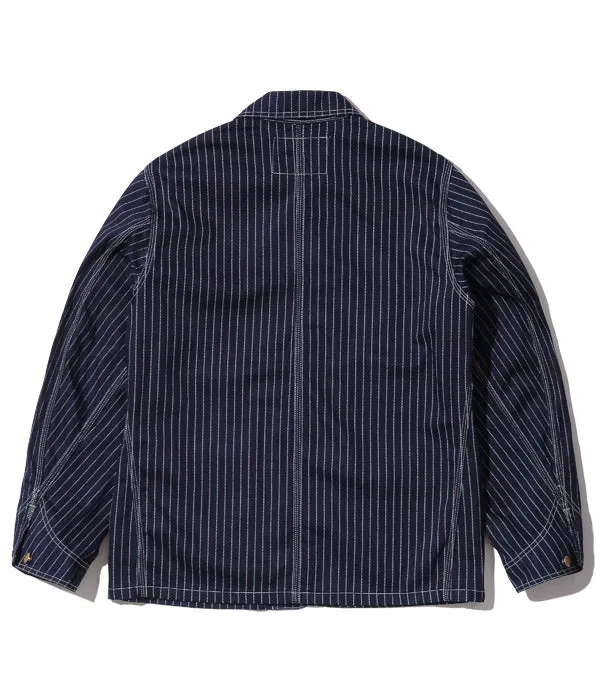 SUGARCANE WABASH STRIPE WORK COAT